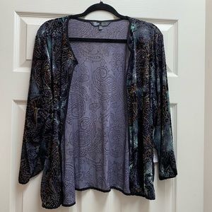 LuLaRoe Burnout Velvet Elegant Stella Bolero